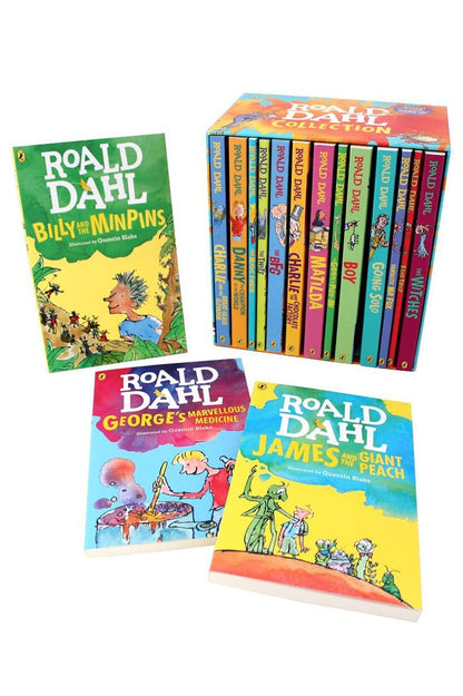 Roald Dahl Box Set - 16 Books