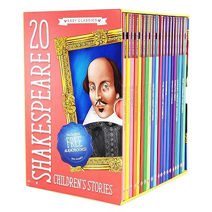 Shakespeare Child Stories Collection - 20 Books ( includes FREE audiobooks )