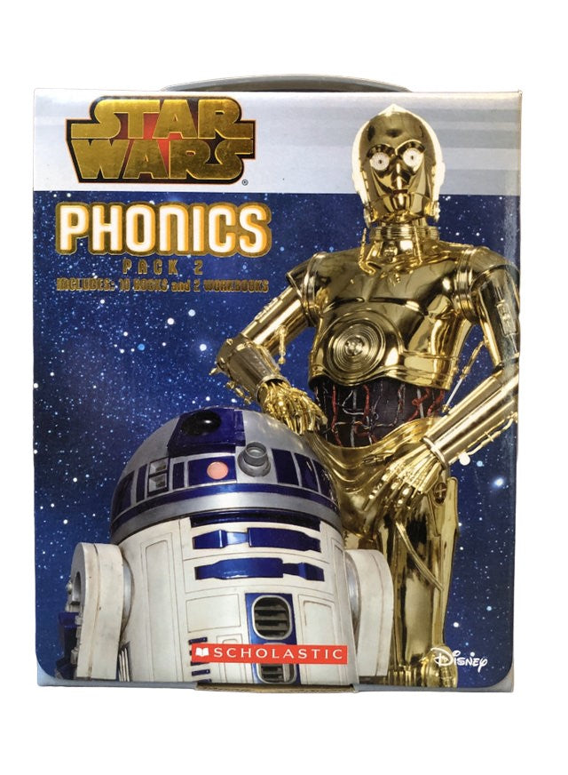 Star Wars Phonics 2 Box Set - 10 Books + 2 Workbooks