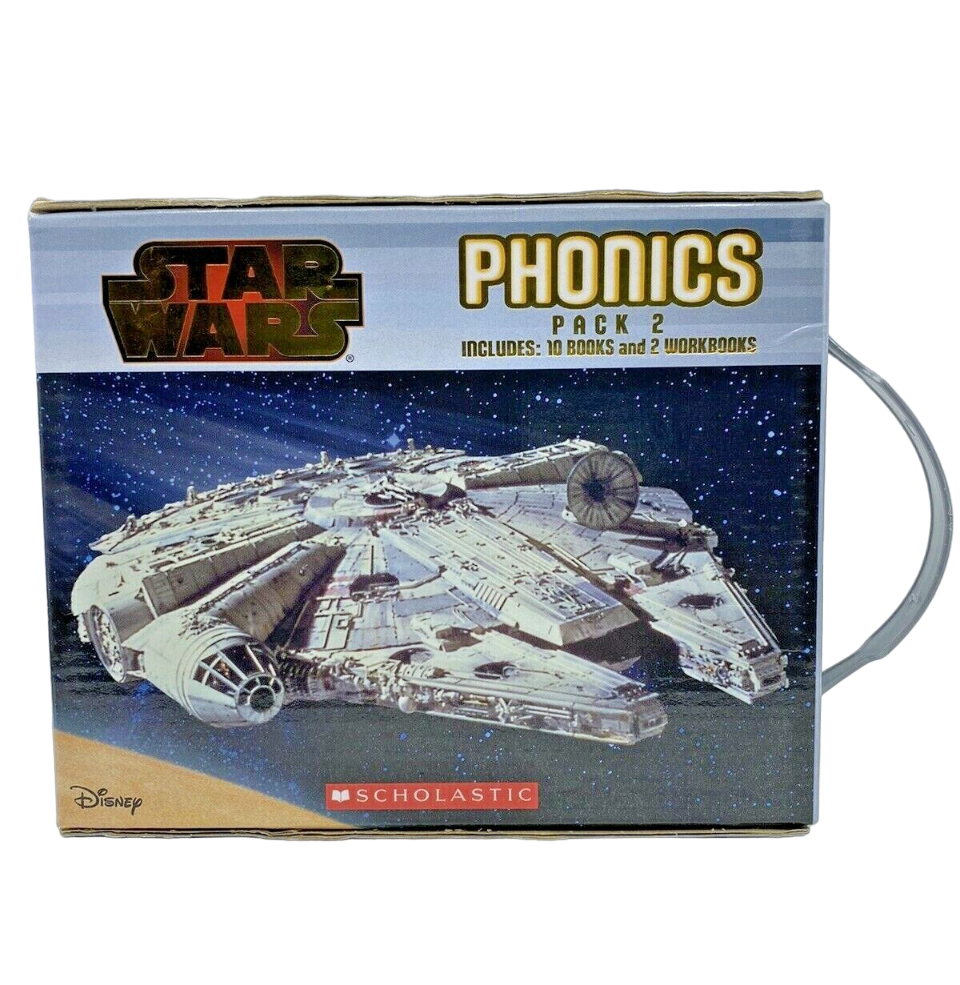 Star Wars Phonics 2 Box Set - 10 Books + 2 Workbooks