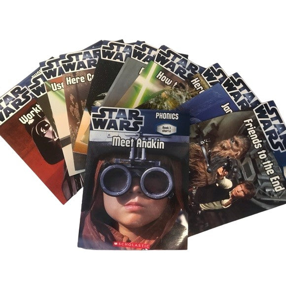 Star Wars Phonics Boxed Set - 10 Books + 2 Workbooks