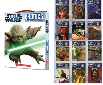 Star Wars Phonics Boxed Set - 10 Books + 2 Workbooks