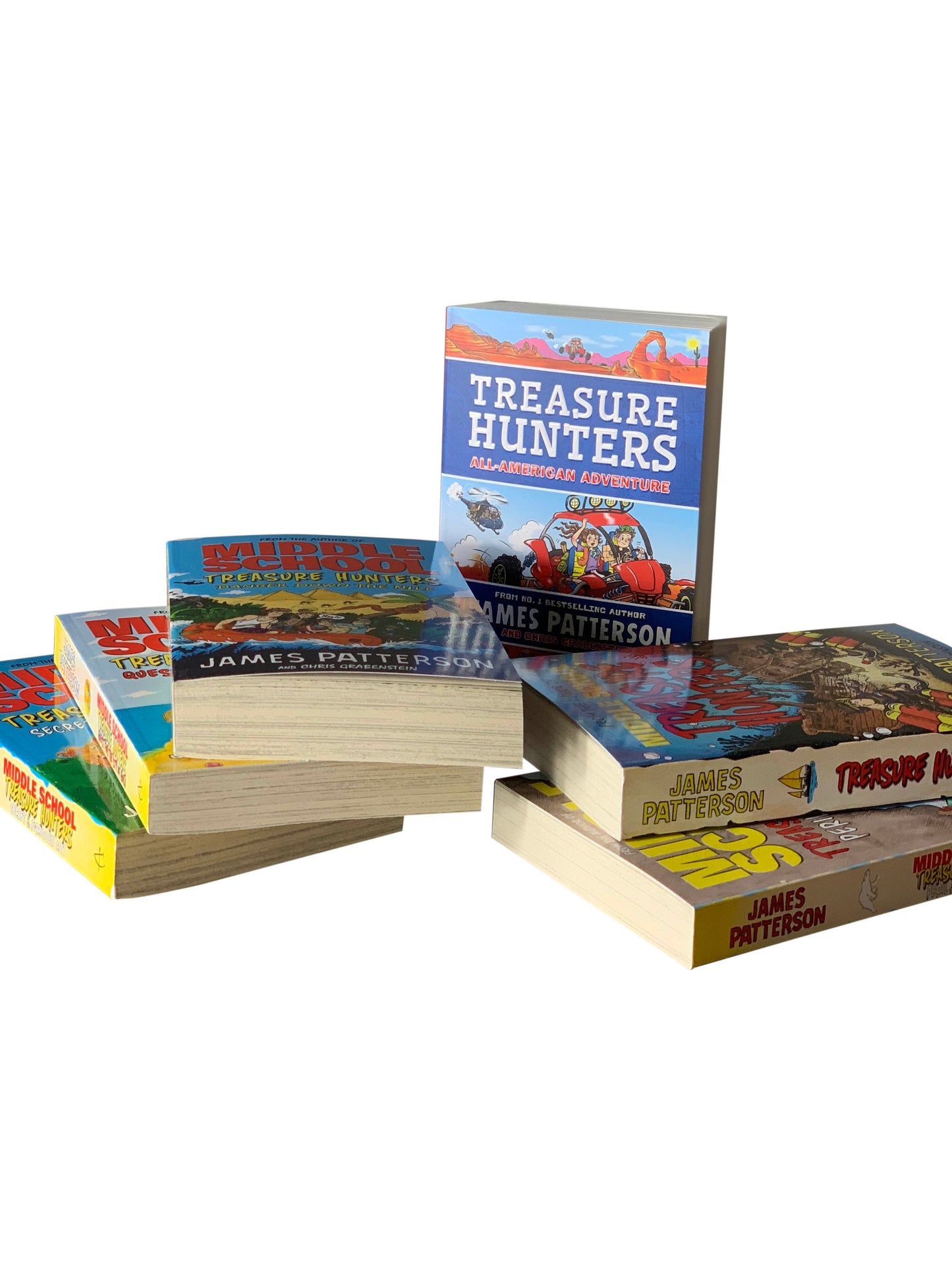 Treasure Hunters Middle School Collection - 6 Books