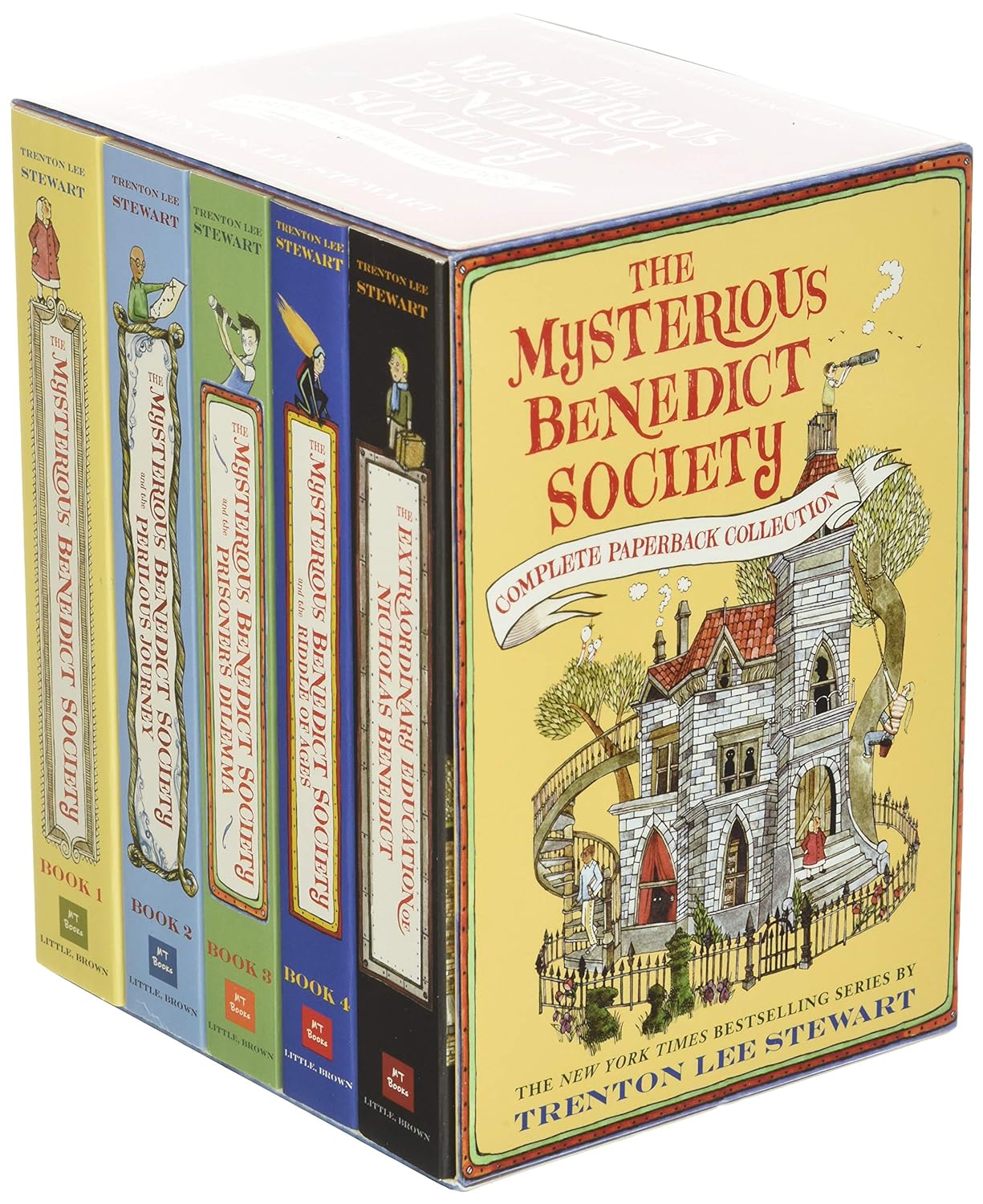 The Mysterious Benedict Society Paperback Boxed Set - 5 Books