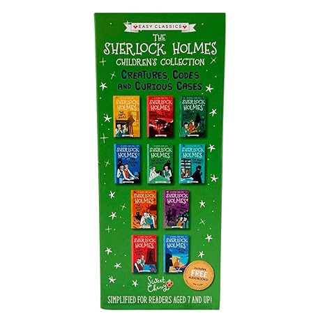 The Sherlock Holmes Children's Collection: Creatures, Codes and Curious Cases collection - 10 Books