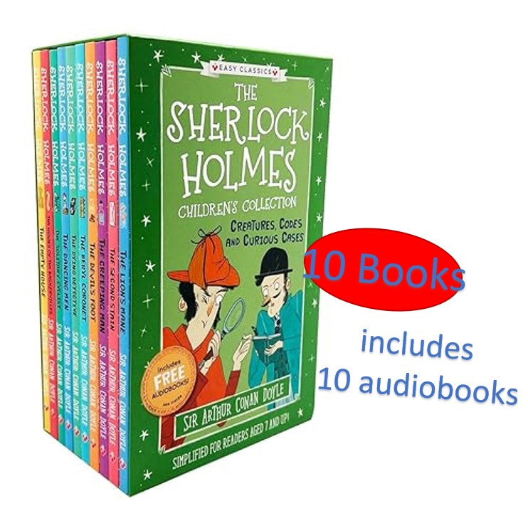 The Sherlock Holmes Children's Collection: Creatures, Codes and Curious Cases collection - 10 Books