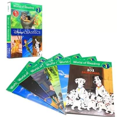 World of Reading: Disney Classic Characters Level 1 Boxed Set - 6 Books