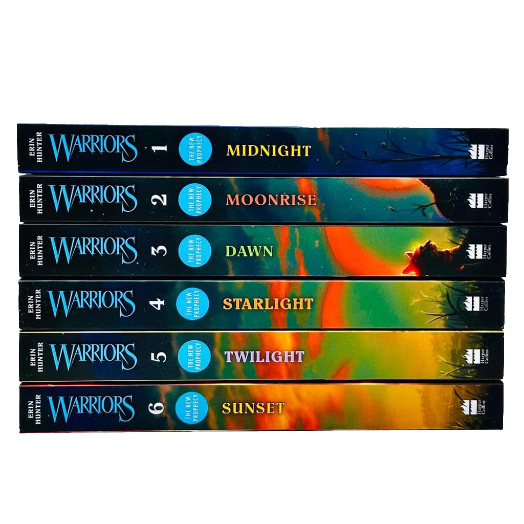 Warrior Cats Series 2: The New Prophecy- 6 Books