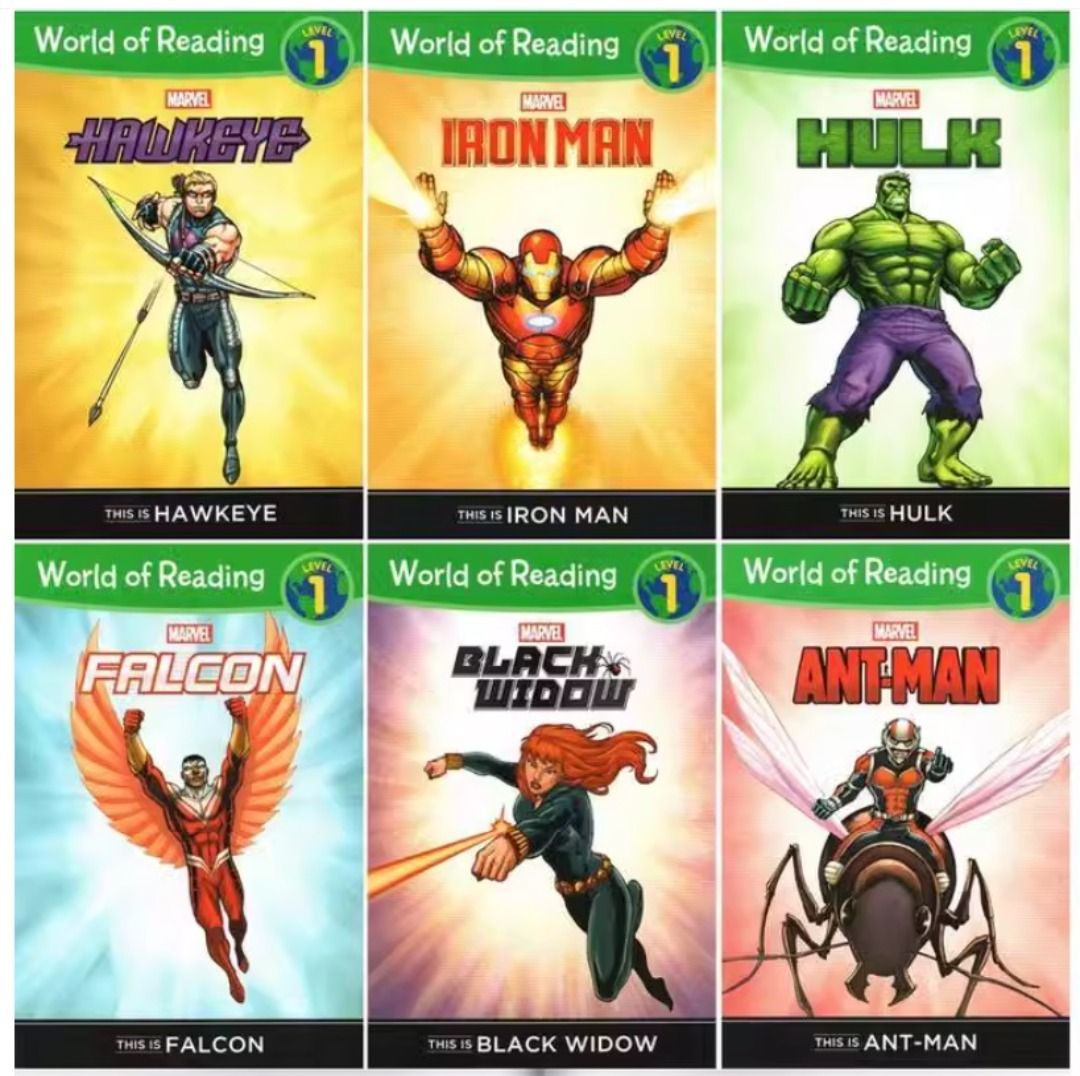 World of Reading Avengers Boxed Set - 6 Books