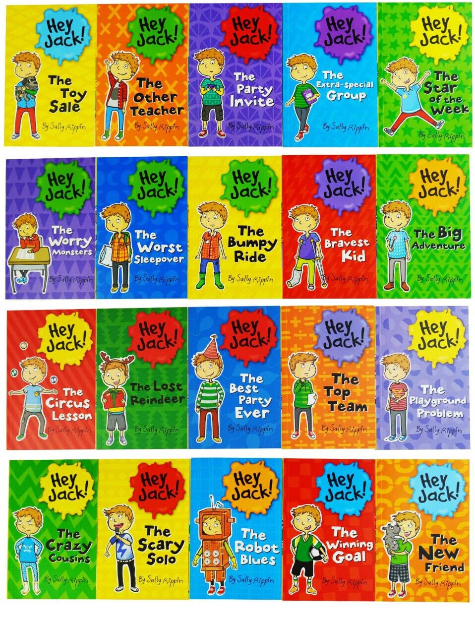 Hey Jack Complete Early Reader Collection - 20 Books