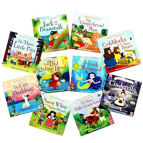 My Very First Story time Collection - 10 Books ( in clear pvc sealed bag)