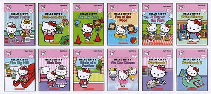 Hello Kitty Sight Words 12-Books Reading Program Box Set