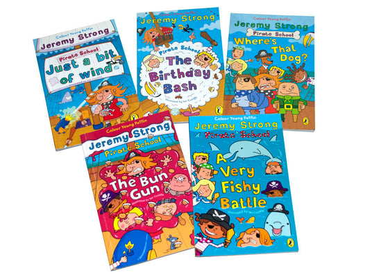Colour Young Puffin Set 3 Priate School collection - 5 Books