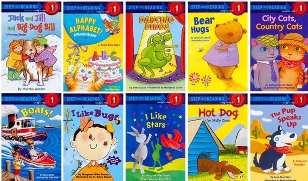 Step into Reading Step 1: 30 Books + 30 CDs Set
