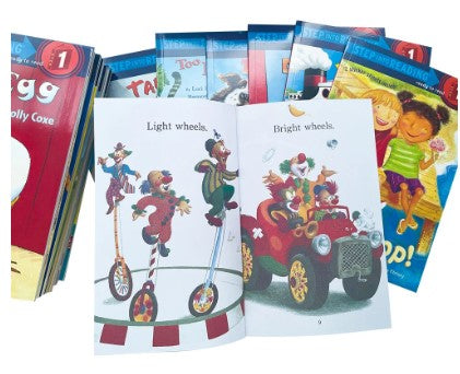 Step into Reading Step 1: 30 Books + 30 CDs Set