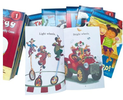 Step into Reading Step 1: 30 Books + 30 CDs Set