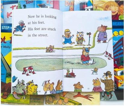Step into Reading Step 1: 30 Books + 30 CDs Set