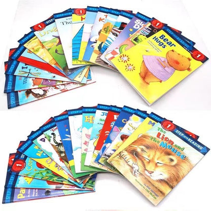 Step into Reading Step 1: 30 Books + 30 CDs Set