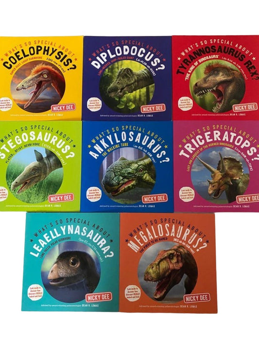 What's So Special About Dinosaurs - 8 Books