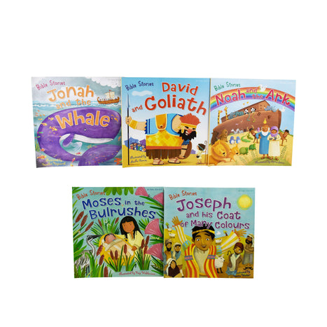 Bible Stories 5-Book Collection Bag