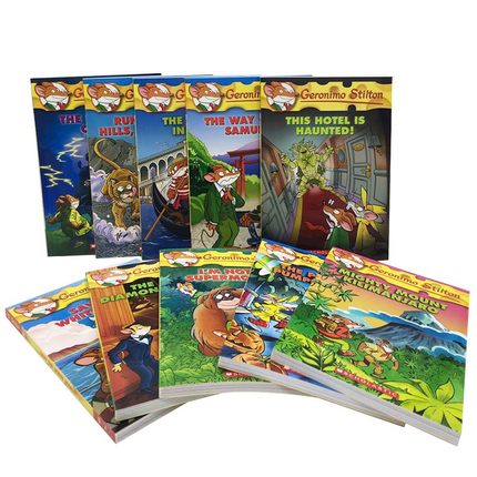Geronimo Stilton Collection - 10 Books (#41-50)