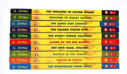 Geronimo Stilton Collection - 10 Books (#51-60)