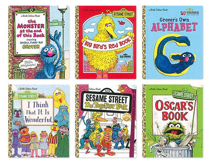 Sesame Street Classics: 6 Little Golden Books