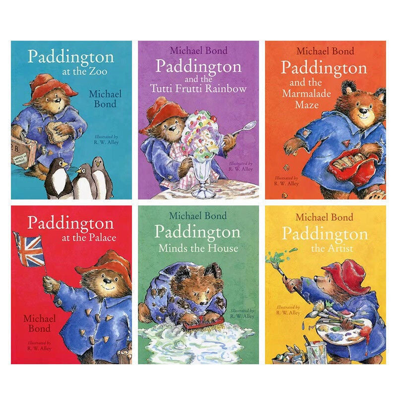 Paddington's Big Suitcase -6 Books