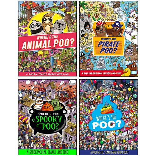 Where's The Poo Collection - 4 Books