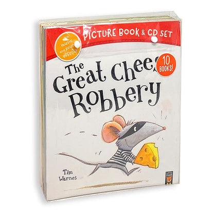 The Great Cheese Robbery and Other Stories Collection - 10 Books & CDs