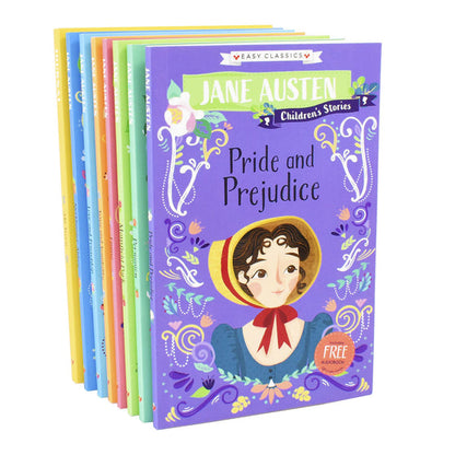 Jane Austen Children's Stories: 8 Book Box Set ( Includes FREE audiobooks )