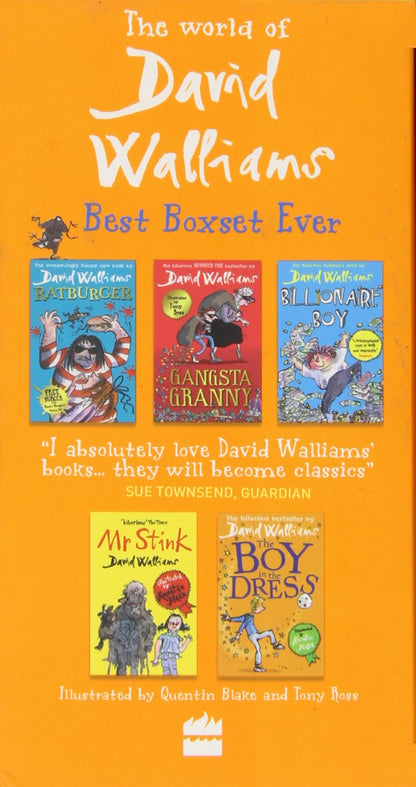 The World of David Walliams: Best Boxset Ever - 5 Books