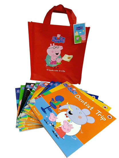 Peppa Pig Red bag (with CD)