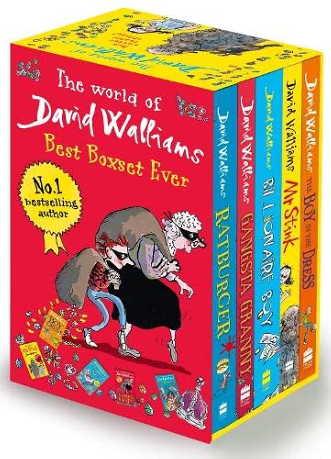 The World of David Walliams: Best Boxset Ever - 5 Books