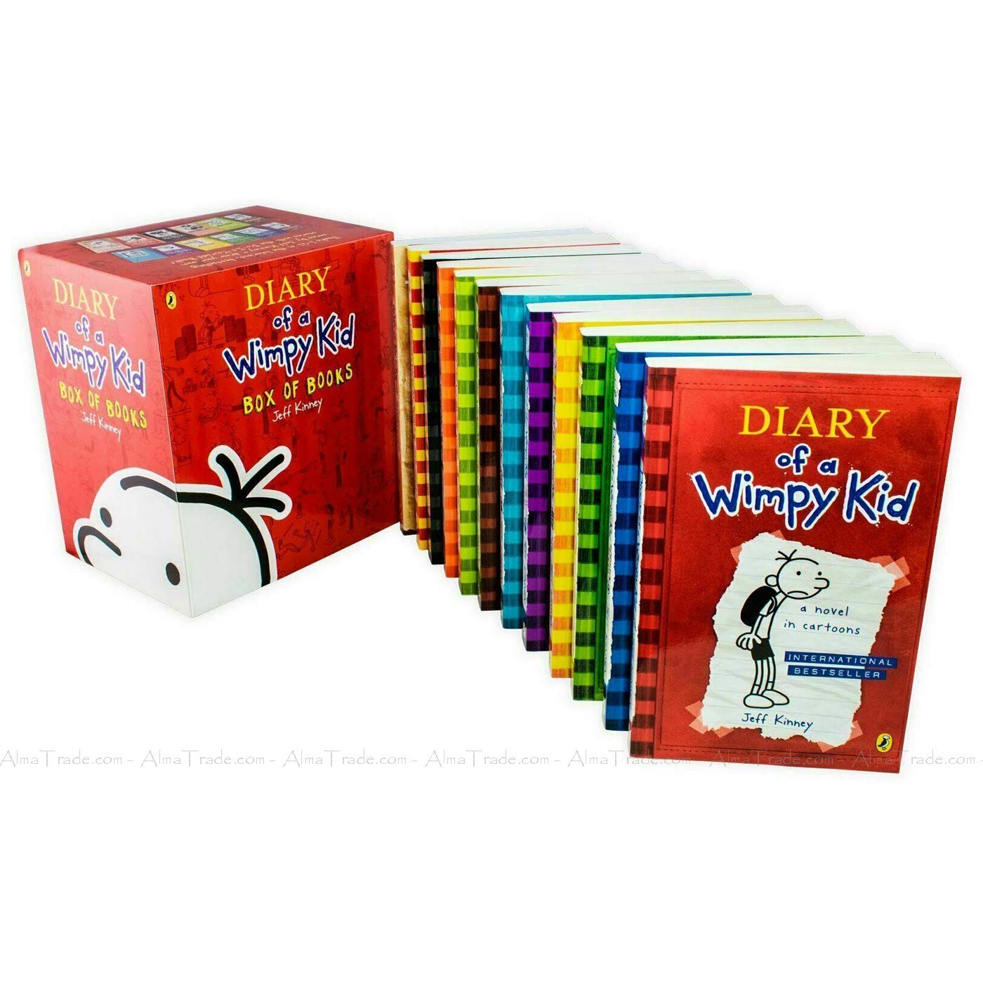 Diary of a Wimpy Kid Box Set - 12 Books