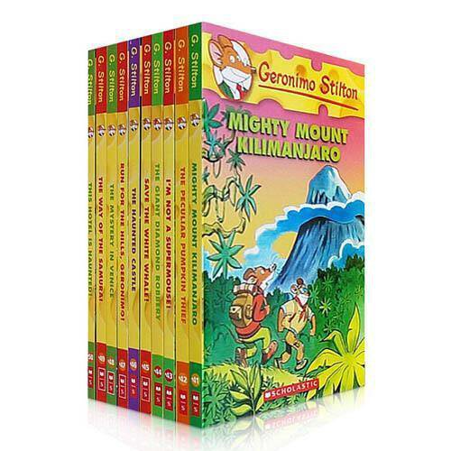 Geronimo Stilton Collection - 10 Books (#41-50)