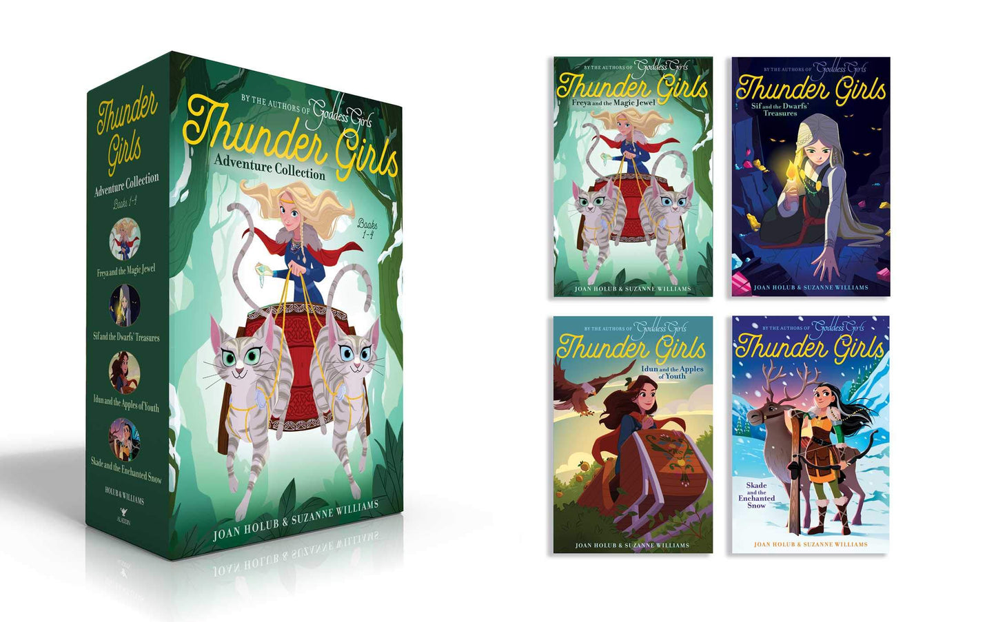 Thunder girls Adventure Collection - 4 Books ( #01-04 )