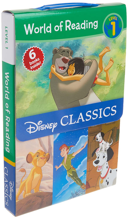 World of Reading: Disney Classic Characters Level 1 Boxed Set - 6 Books