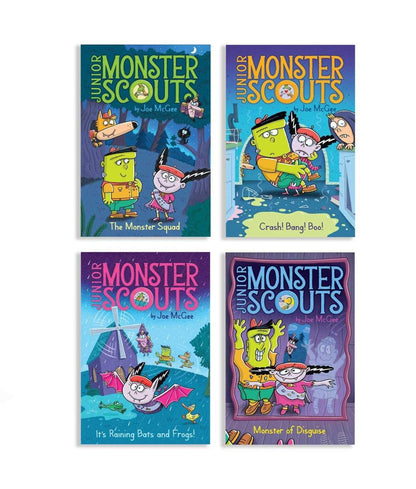 Junior Monster Scouts Not-So-Scary Collection - 4 Books ( #01-04 )