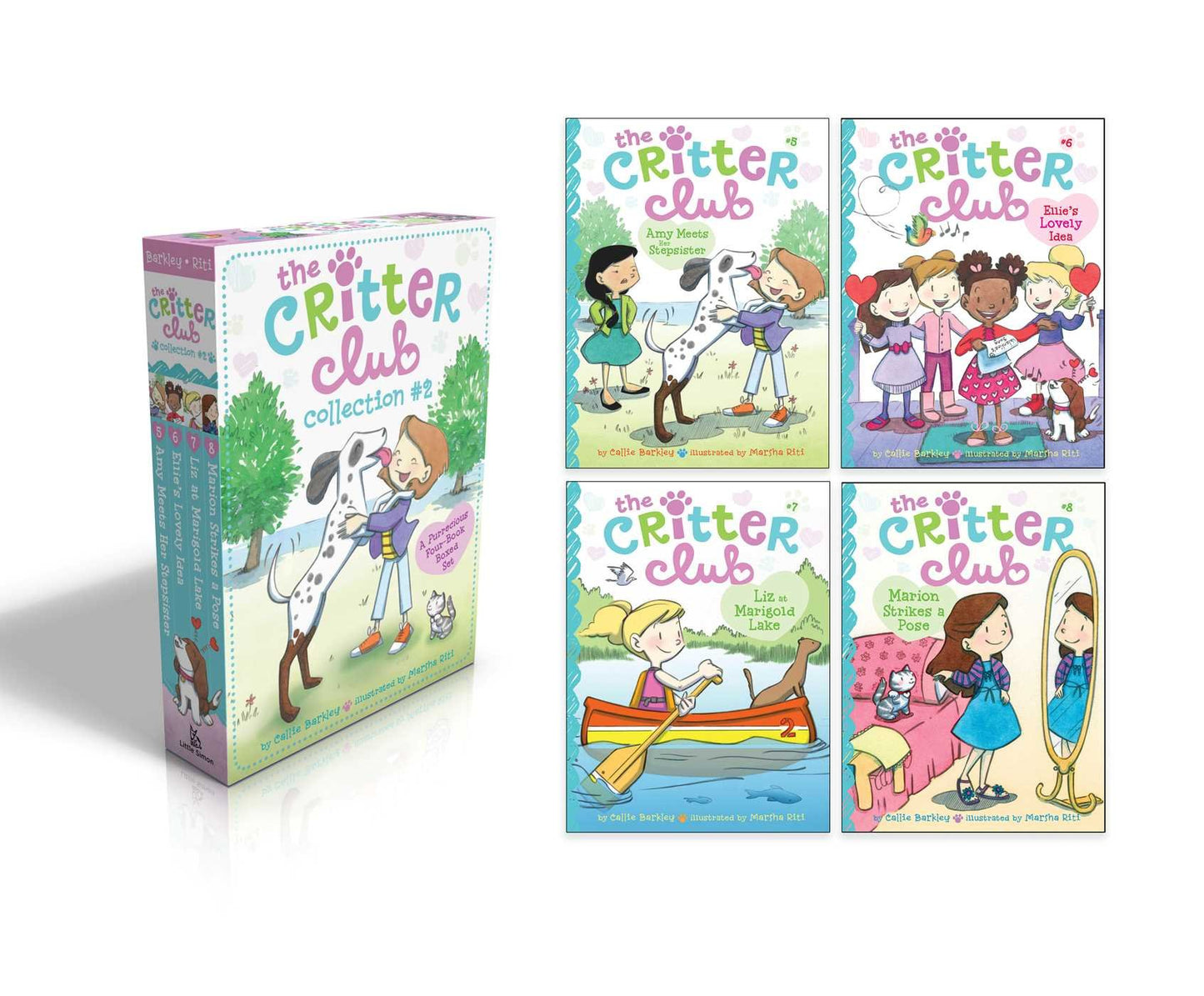 The Critter Club Collection #2 - 4 Books ( #05-08 )