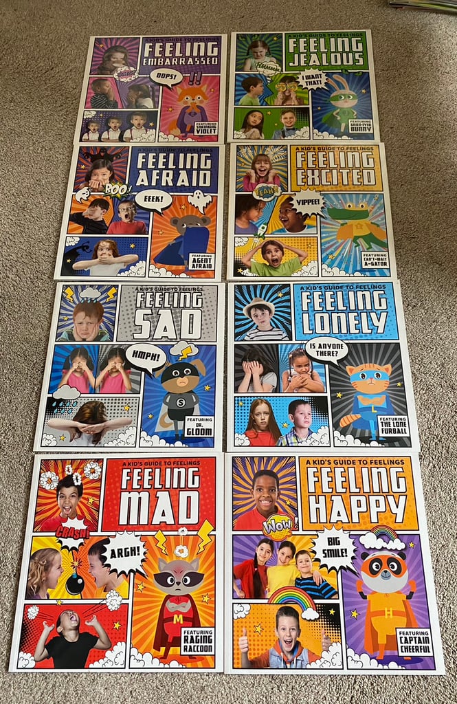 A Kid's Guide to Feelings Collection - 8 Books