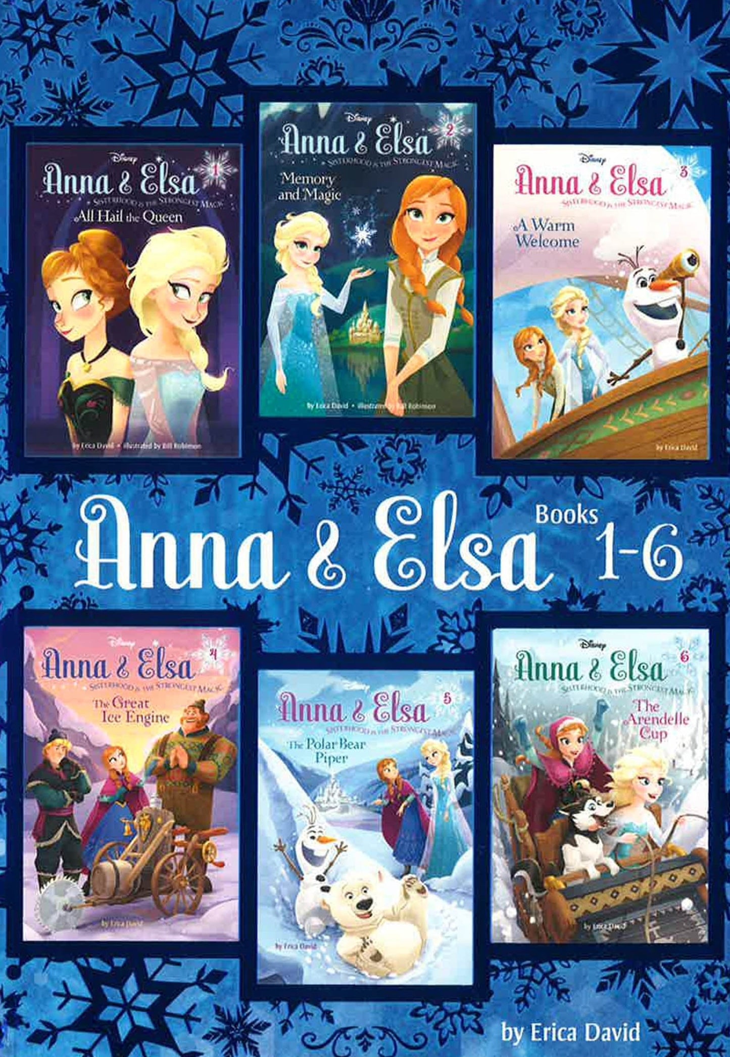 Anna & Elsa (Disney Frozen) Boxed Set Book #1-6