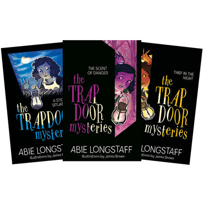 Abie Longstaff's Trapdoor Mysteries Collection - 3 Books