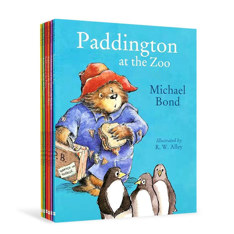 Paddington's Big Suitcase -6 Books