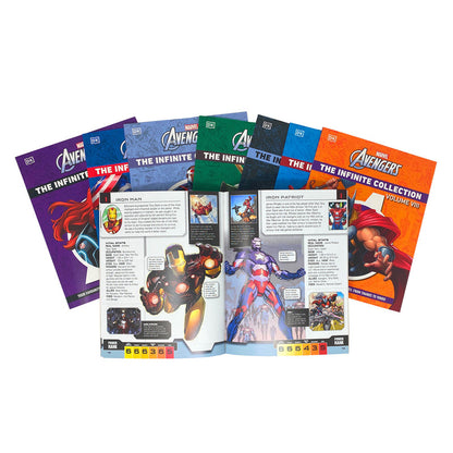 Marvel The Avengers The Infinite Collection Character Guides Volume 1 - 8 Books