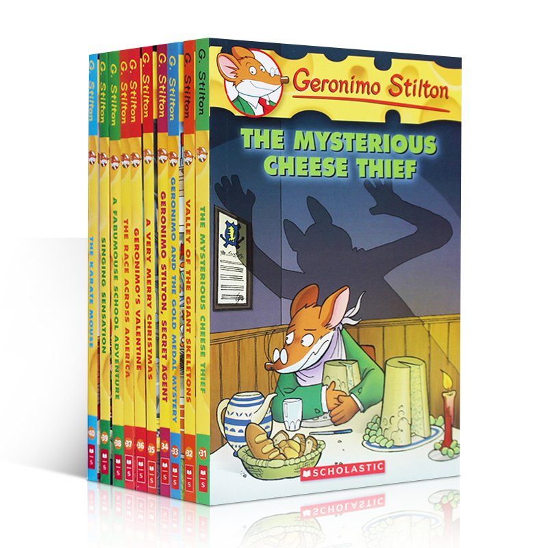 Geronimo Stilton Collection - 10 Books (#31-40)