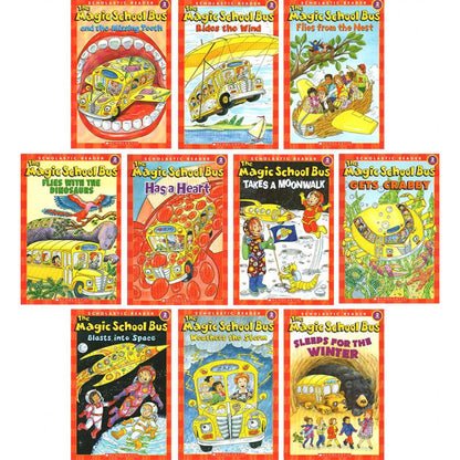 Magic School Bus Science Readers Box Set 2 - 10 Books