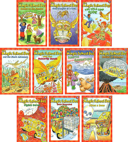 Magic School Bus Science Readers Box Set 1 - 10 Books