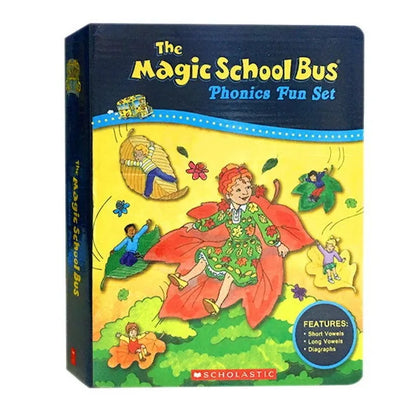 Magic School Bus Phonics Fun Box Set - 12 Books (with 1 CD)