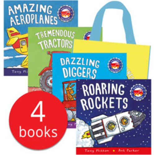 My Amazing Machines Collection -4 Board Books in Bag